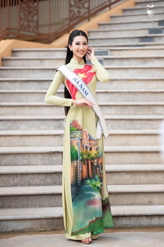 Dan thi sinh Miss Universe Vietnam rang ro voi ao dai truoc chung ket-Hinh-6
