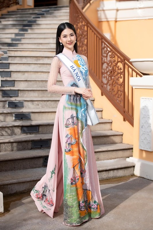 Dan thi sinh Miss Universe Vietnam rang ro voi ao dai truoc chung ket-Hinh-7