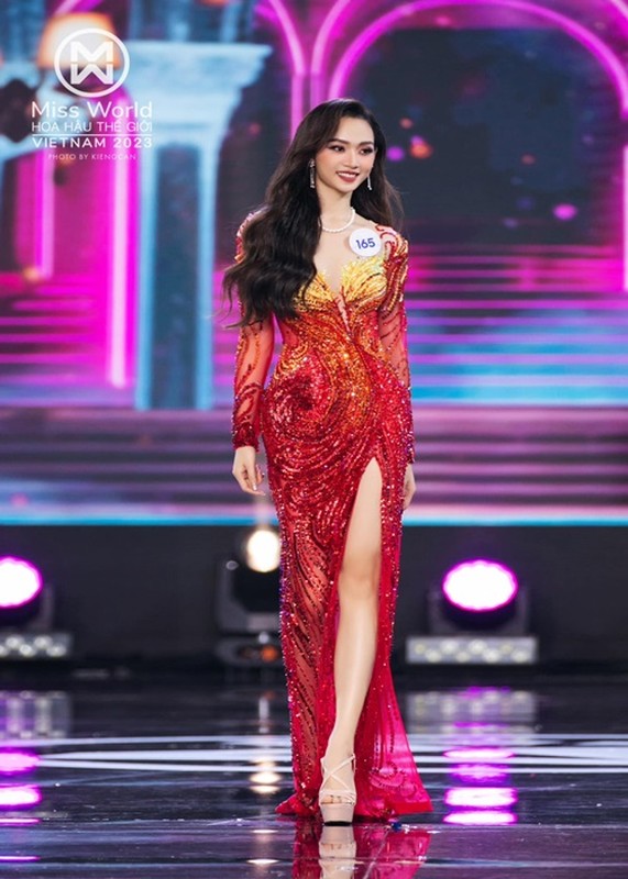 Nhan sac thi sinh Miss Earth Vietnam 2023 duoc Truong Ngoc Anh khen ngoi-Hinh-5