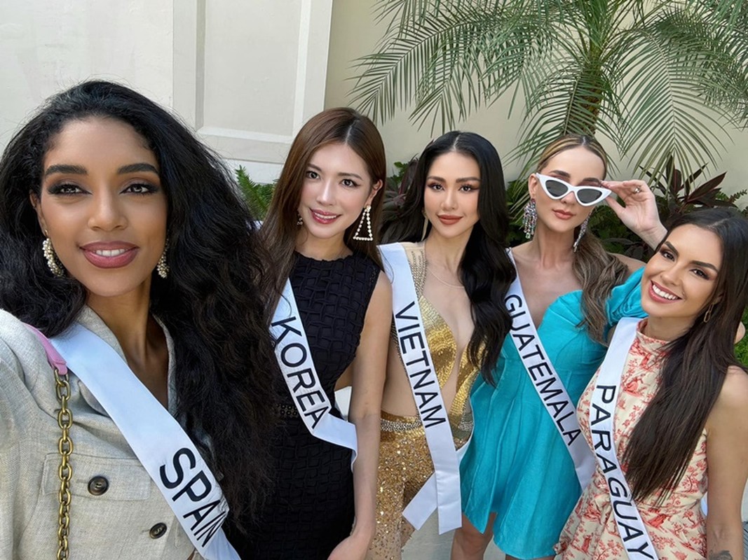 Di thi Miss Universe 2023 giua lum xum, Bui Quynh Hoa hien the nao?-Hinh-13