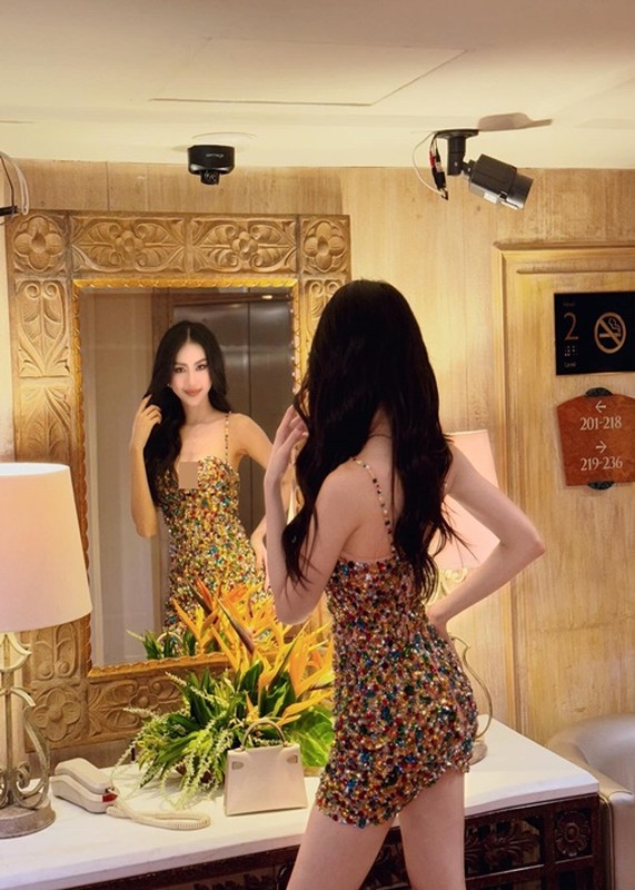 Di thi Miss Universe 2023 giua lum xum, Bui Quynh Hoa hien the nao?-Hinh-6
