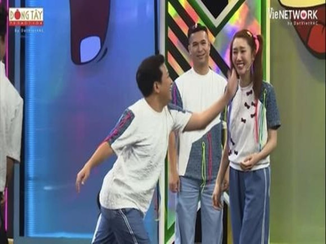 Truong Giang danh Thuy Ngan trong gameshow, ngoai doi co than thiet?