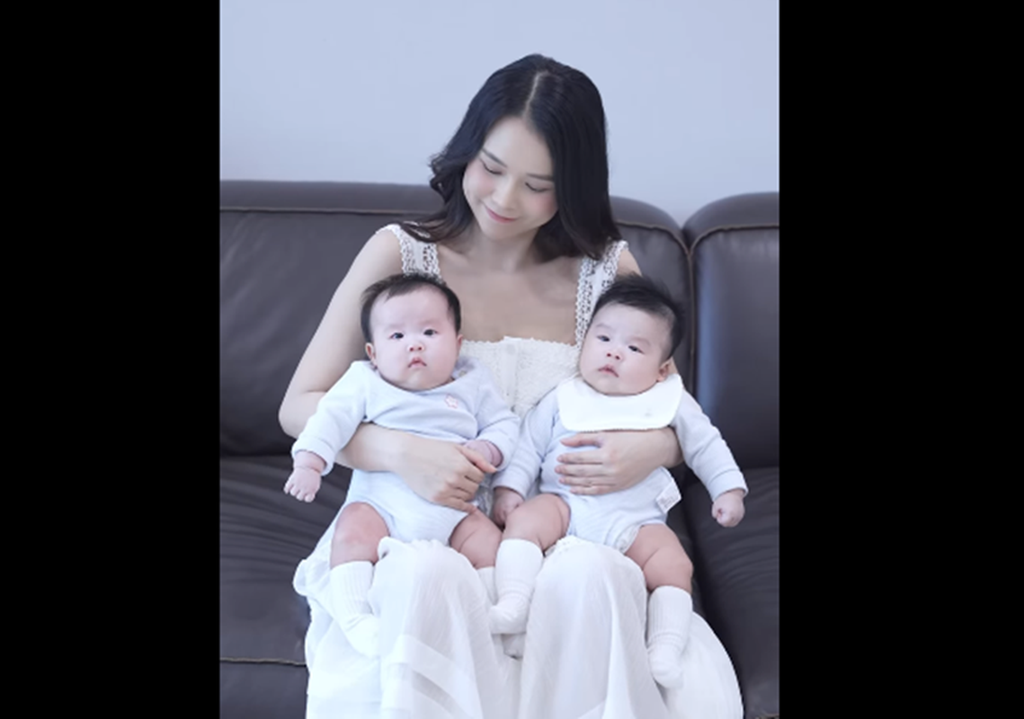 Sam and his wife are half-Korean twins-Hinh-7