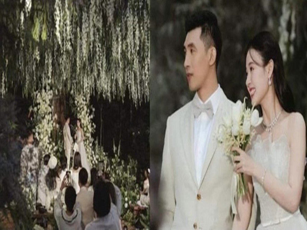 View - 	Ảnh hiếm hoi của chồng Midu trong đám cưới riêng tư ở Đà Lạt	