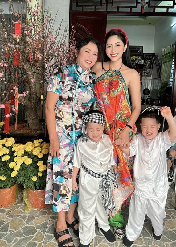 Dang Thu Thao organized a grand birthday party for her two sons - Photo 4