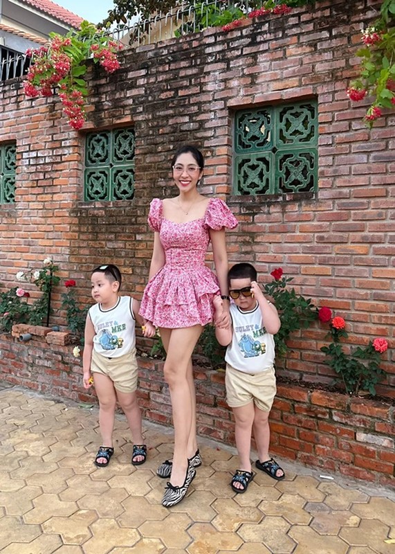 Dang Thu Thao organized a grand birthday party for her two sons - Photo 5