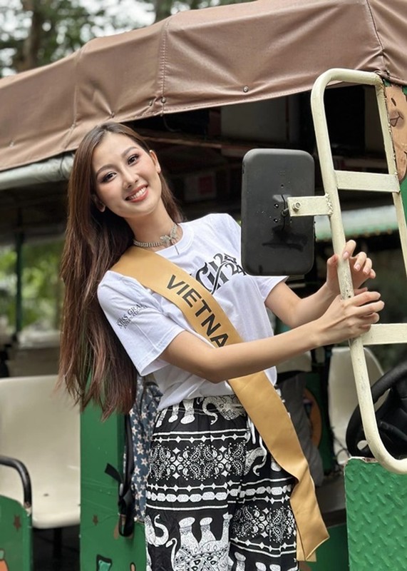 View - 	Quế Anh gây ấn tượng khi thi quốc phục ở Miss Grand International