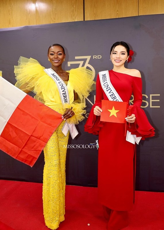 View - 	Kỳ Duyên ghi điểm khi vừa nhập cuộc Miss Universe 2024