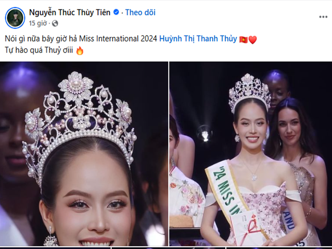 Bao quoc te ram ro dua tin Thanh Thuy dang quang Miss International 2024-Hinh-6