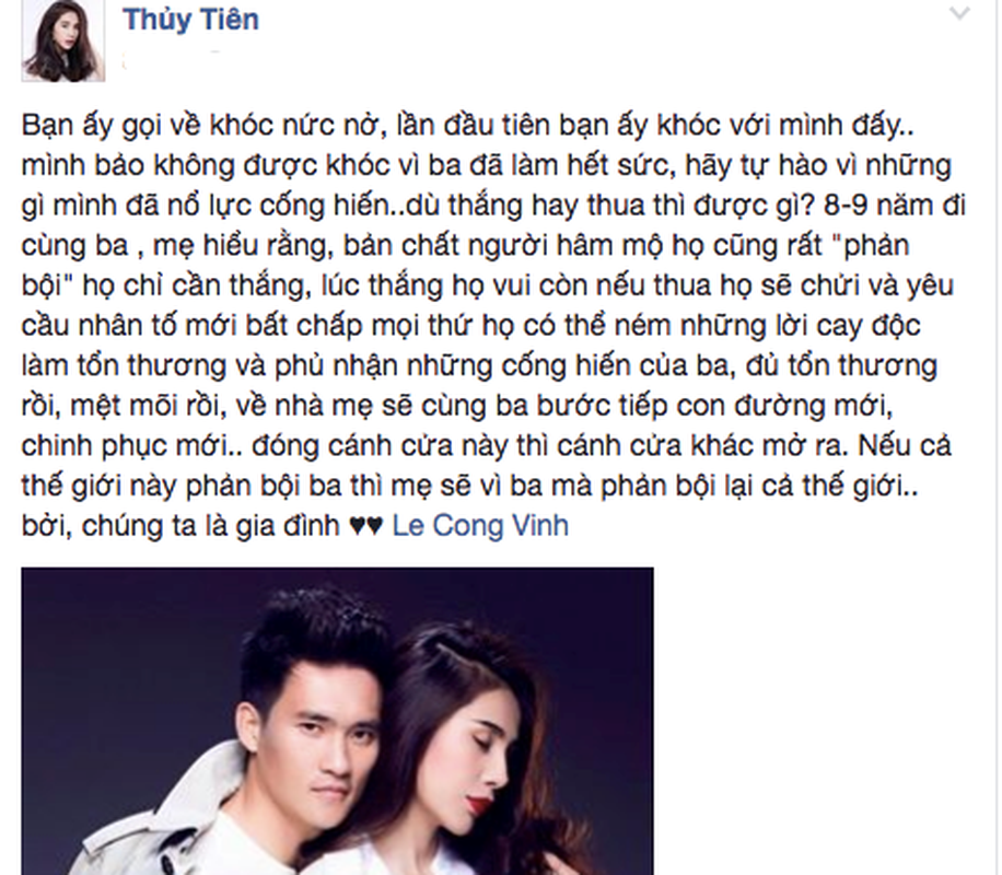 Cong Vinh buon ba khi duoc Thuy Tien don o san bay-Hinh-6