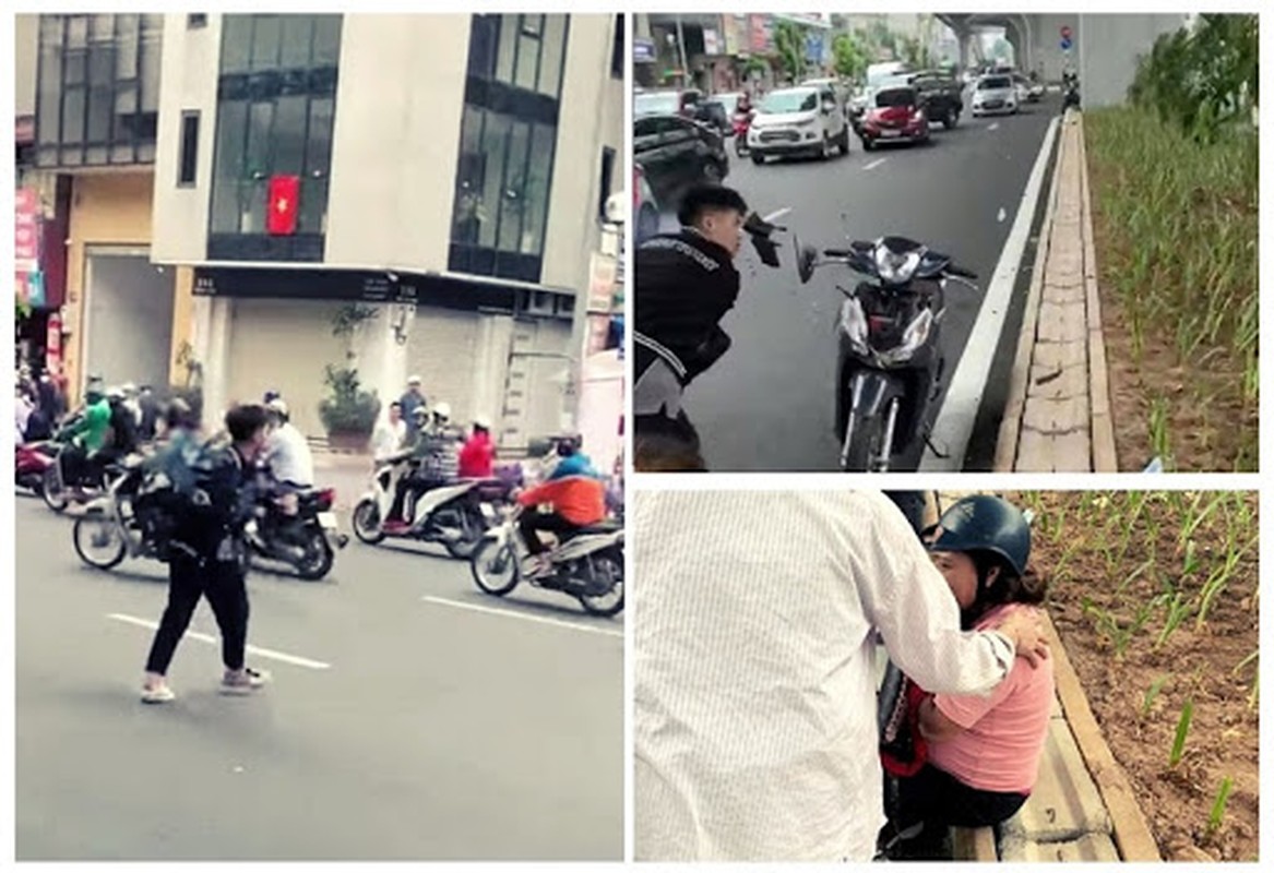 Bat tam giam thanh nien dap pha xe nguoi di duong o Ha Noi-Hinh-8