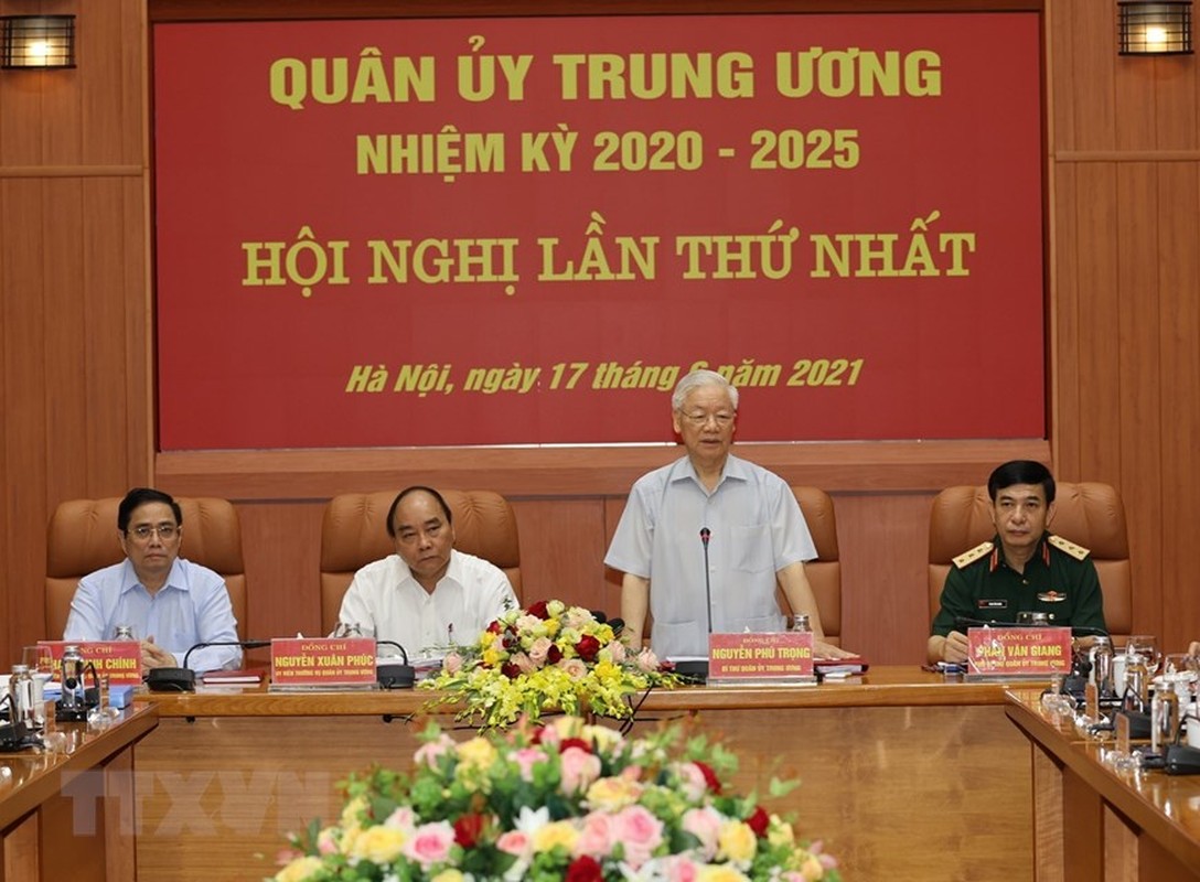 Tong Bi thu chu tri Hoi nghi Quan uy Trung uong lan thu nhat khoa XI-Hinh-6