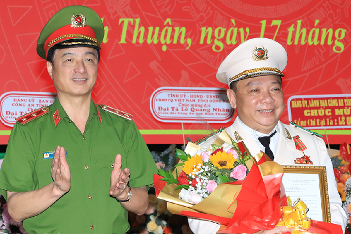 Chan dung tan Giam doc Cong an tinh Binh Thuan Le Quang Nhan-Hinh-2