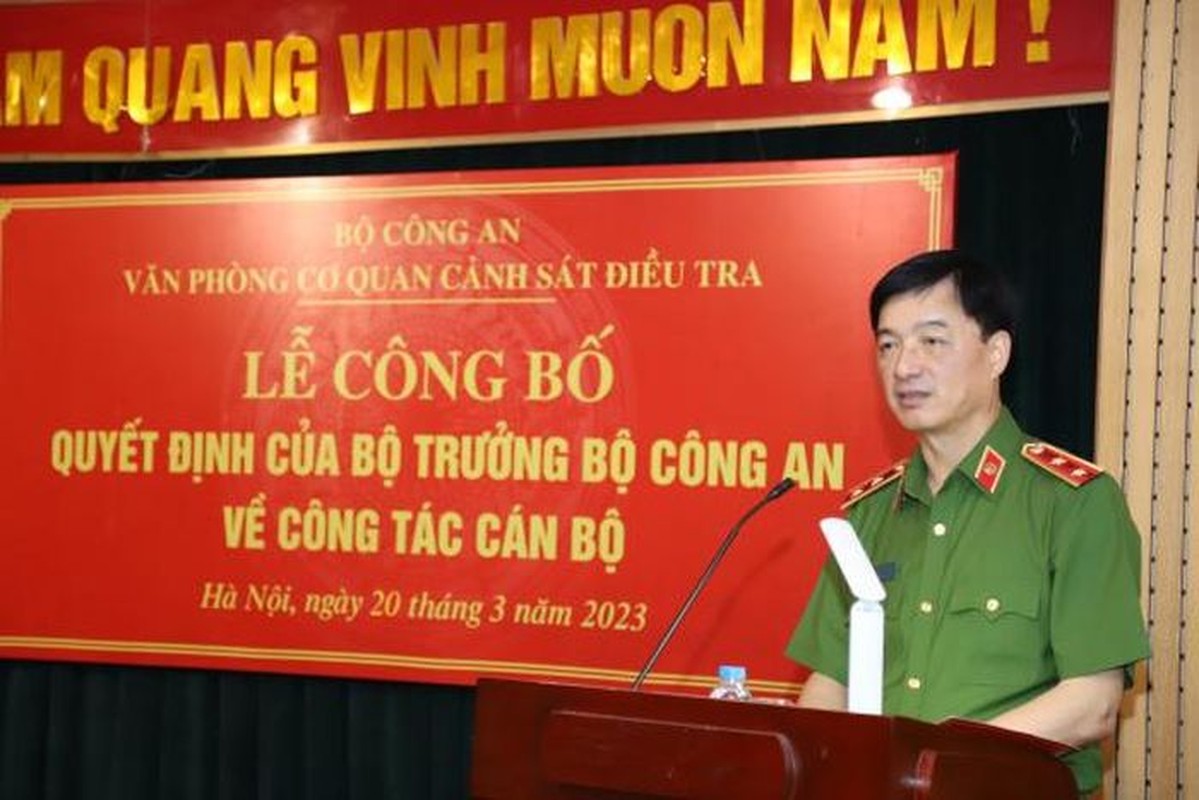 Chan dung tan Pho Chanh van phong Co quan Canh sat dieu tra Bo Cong an