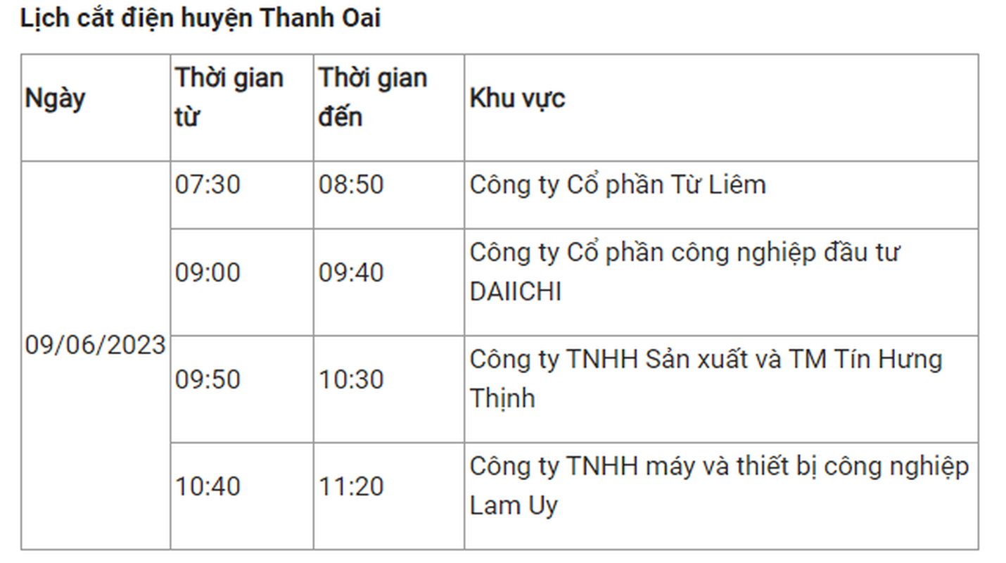 Lich cat dien Ha Noi hom nay 9/6: Pham vi cat duoc thu hep nhieu-Hinh-4