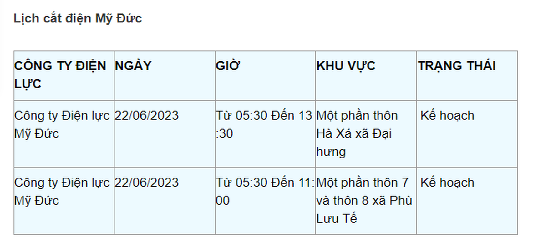 Lich cat dien Ha Noi hom nay 22/6: Nhieu noi trong ke hoach ngung cap dien-Hinh-5