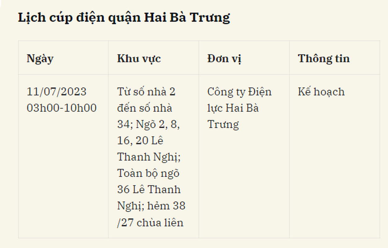 Lich cup dien Ha Noi ngay 11/7/2023: Mot so khu vuc noi thanh mat dien-Hinh-3