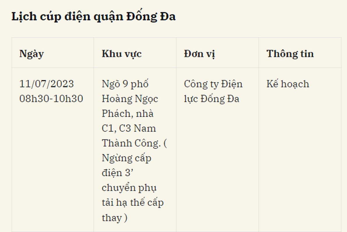 Lich cup dien Ha Noi ngay 11/7/2023: Mot so khu vuc noi thanh mat dien-Hinh-4