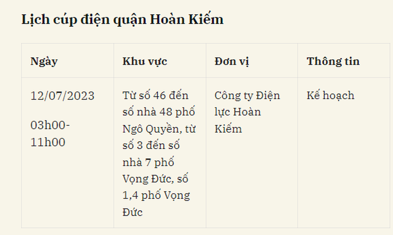 Lich cup dien Ha Noi ngay 12/7/2023: Nhieu khu vuc noi thanh mat dien-Hinh-2