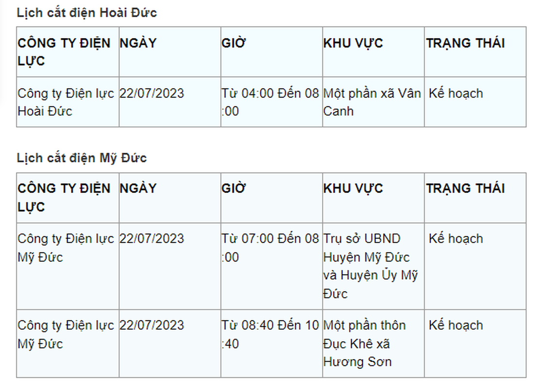 Lich cat dien Ha Noi hom nay 22/7: Nhieu quan, huyen mat dien 8 tieng-Hinh-14