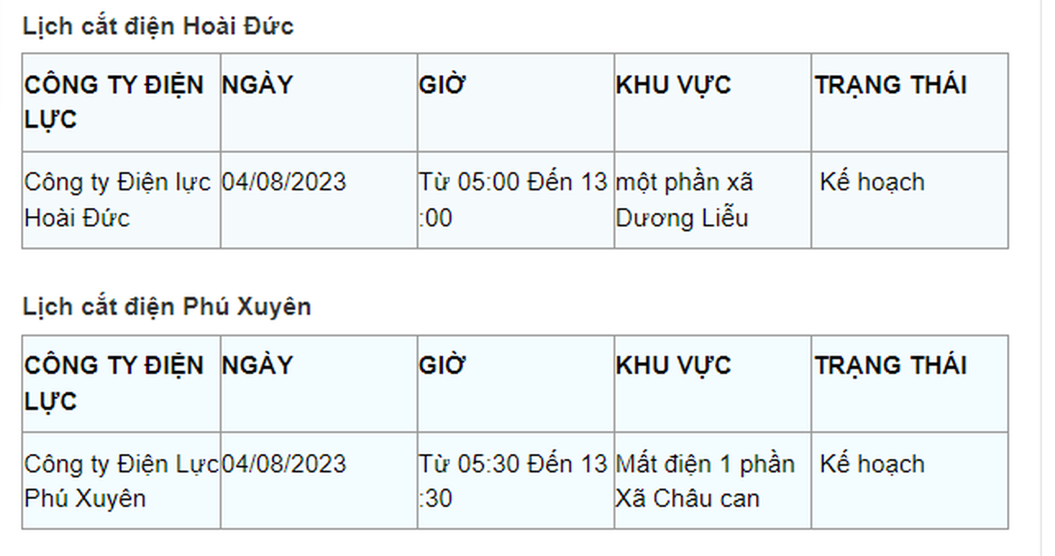 Lich cat dien Ha Noi ngay 4/8: Nhieu noi ke hoach mat dien 8-9 tieng-Hinh-13