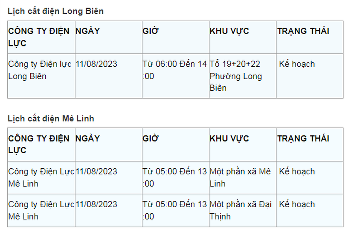 Lich cat dien Ha Noi ngay 11/8: Nhieu noi mat dien keo dai-Hinh-8