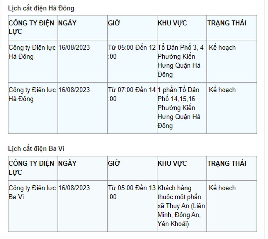 Lich cat dien Ha Noi ngay 16/8: Nhieu tuyen pho trung tam mat dien-Hinh-10