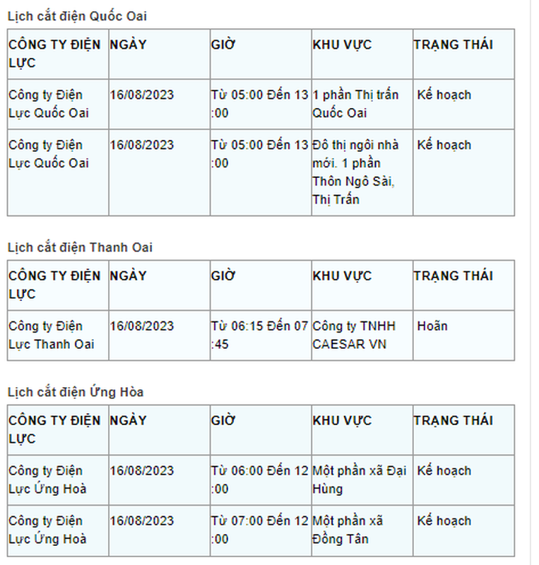 Lich cat dien Ha Noi ngay 16/8: Nhieu tuyen pho trung tam mat dien-Hinh-12