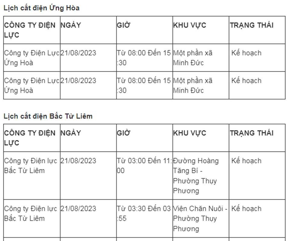 Lich cat dien Ha Noi ngay 21/8: Tang ca thoi gian va khu vuc mat dien-Hinh-13
