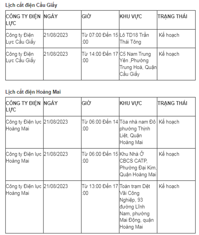 Lich cat dien Ha Noi ngay 21/8: Tang ca thoi gian va khu vuc mat dien-Hinh-6