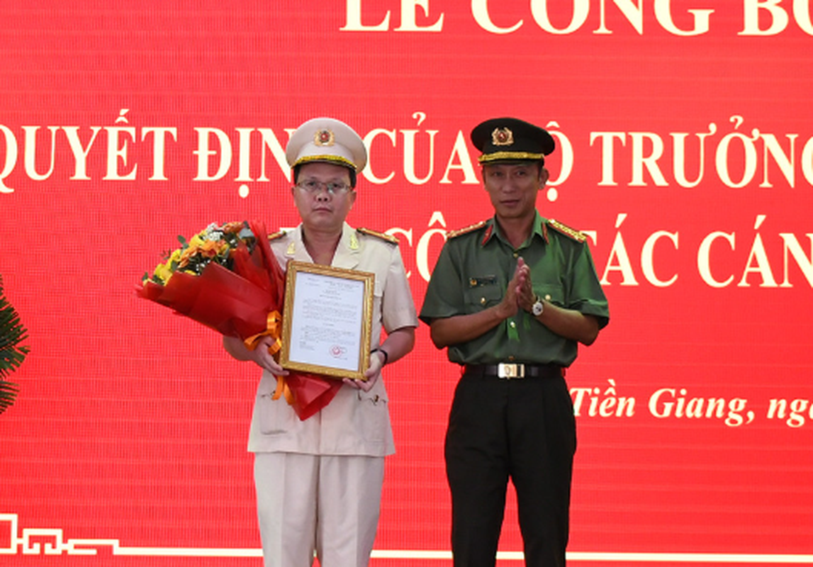 Chan dung tan Pho Giam doc Cong an tinh Tien Giang Nguyen Minh Tan