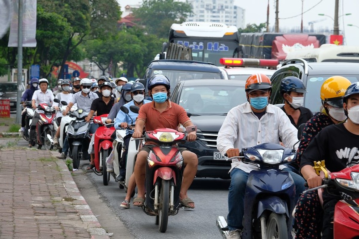 Ha Noi: Nguoi dan un un ve que nghi le 2/9, nhieu noi duong tac-Hinh-4