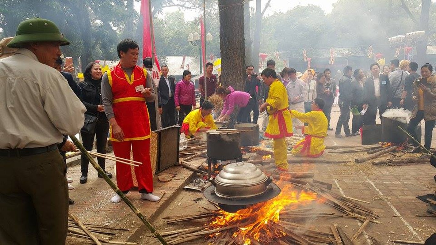 Anh: Dam chim trong khong khi soi dong hoi thi banh chung, banh giay-Hinh-6