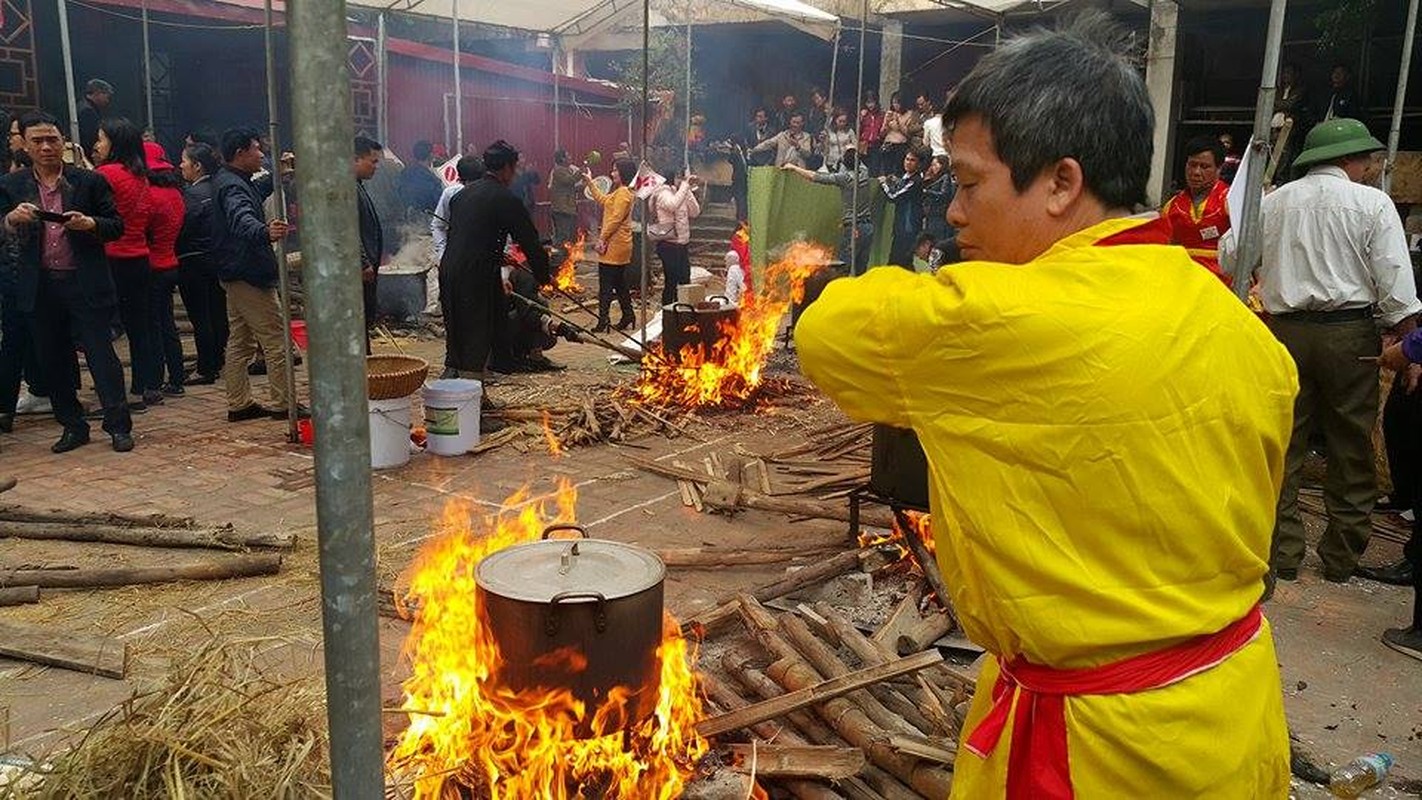 Anh: Dam chim trong khong khi soi dong hoi thi banh chung, banh giay-Hinh-8