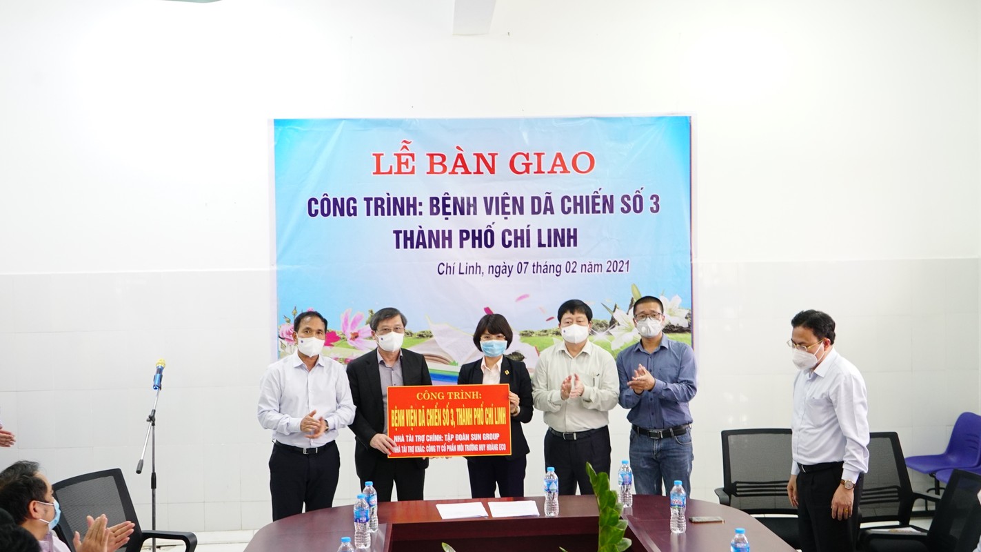Sun Group chinh thuc ban giao benh vien da chien so ba tai Hai Duong
