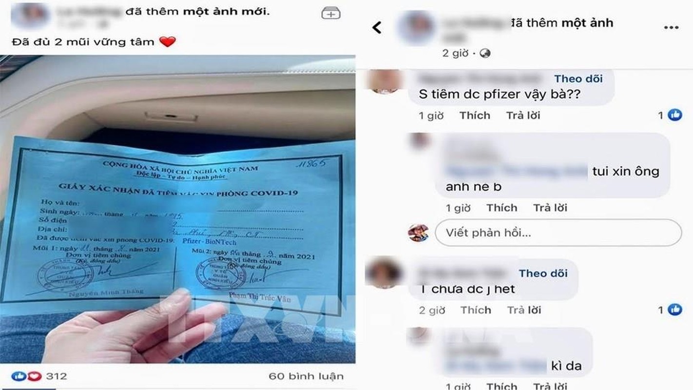 Tu “ong ngoai” den “ong anh”, lat chieu tro truc loi tiem vac xin COVID-19