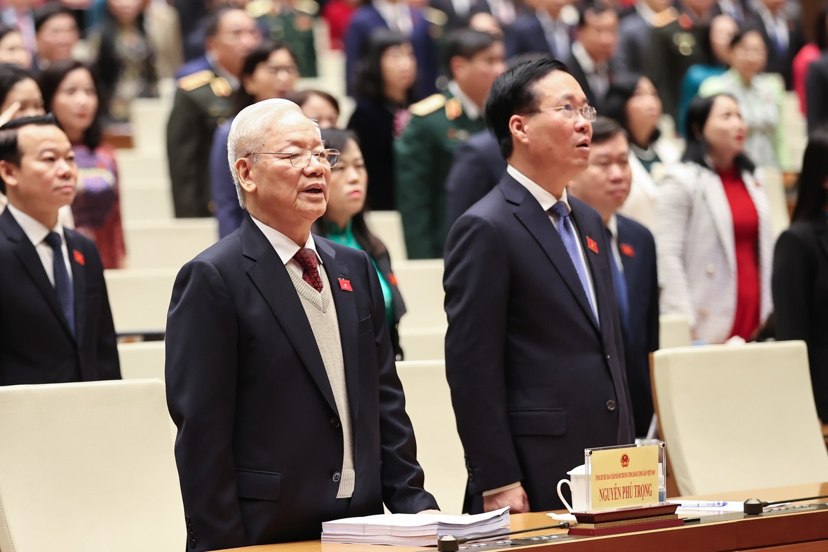Tong Bi thu Nguyen Phu In the opening ceremony of the National Assembly's meeting-Figure-3