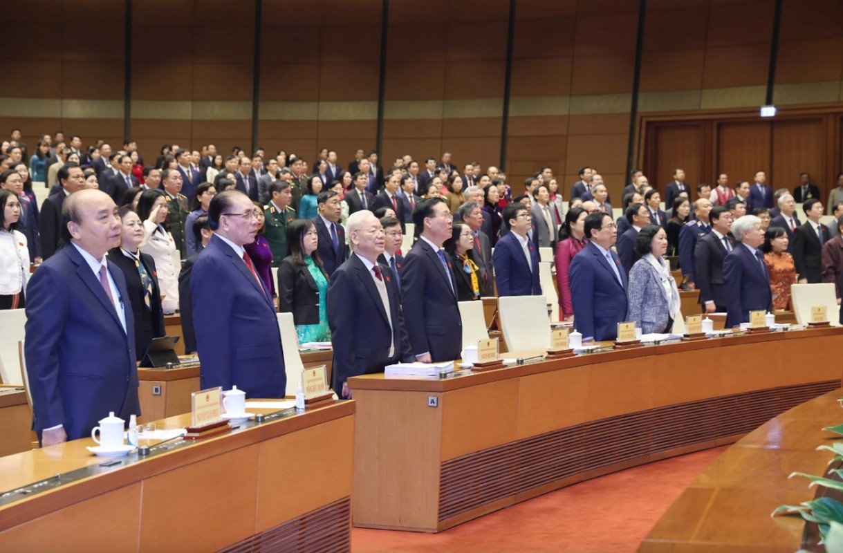 Tong Bi thu Nguyen Phu In the opening ceremony of the National Assembly's meeting-Figure-4