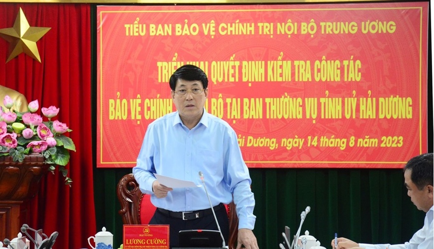 Chan dung Dai tuong Luong Cuong duoc phan cong lam Thuong truc Ban Bi thu-Hinh-7