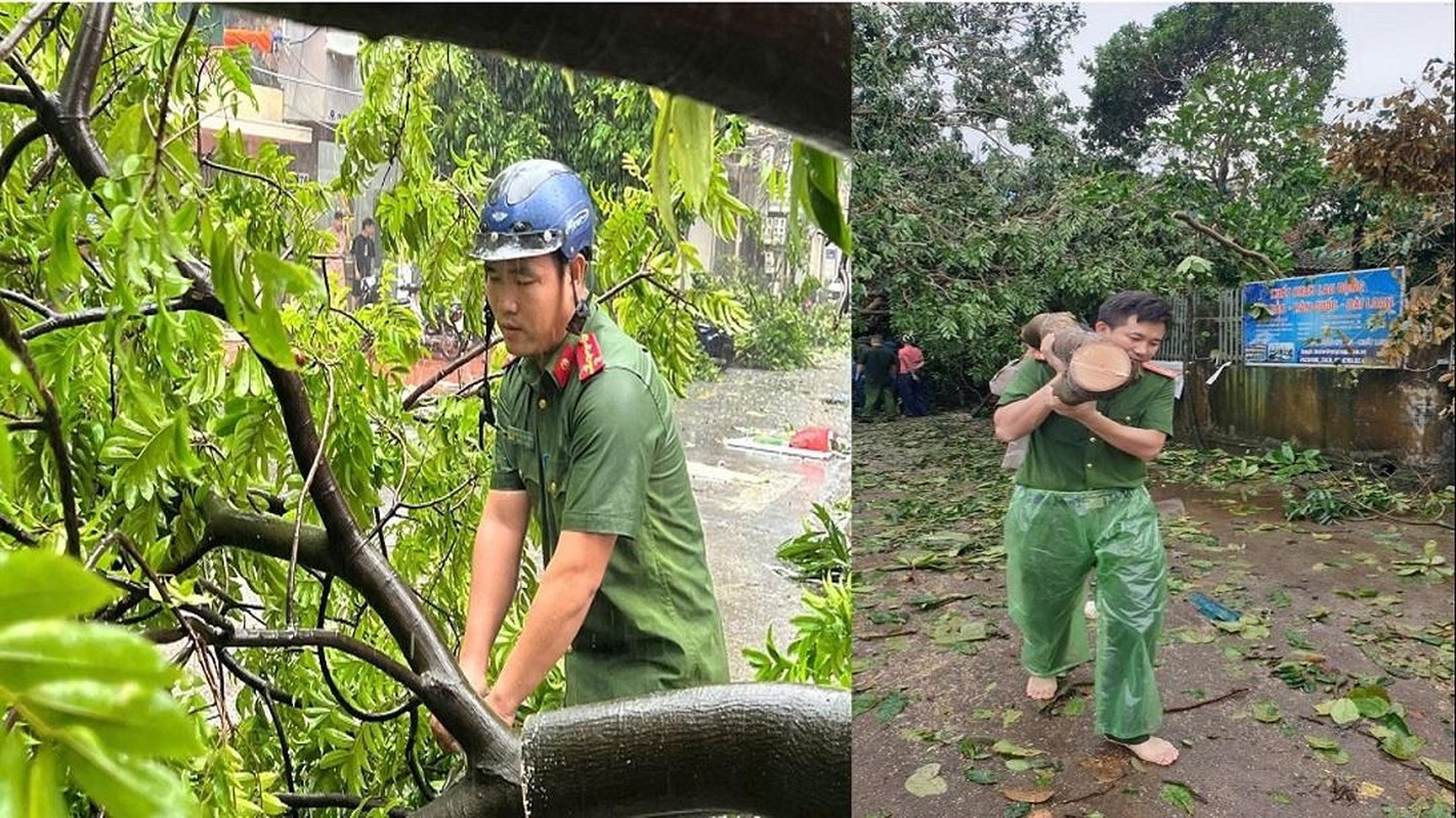 Hai Duong: Cong an, quan doi chung tay khac phuc bao so 3 Yagi-Hinh-3