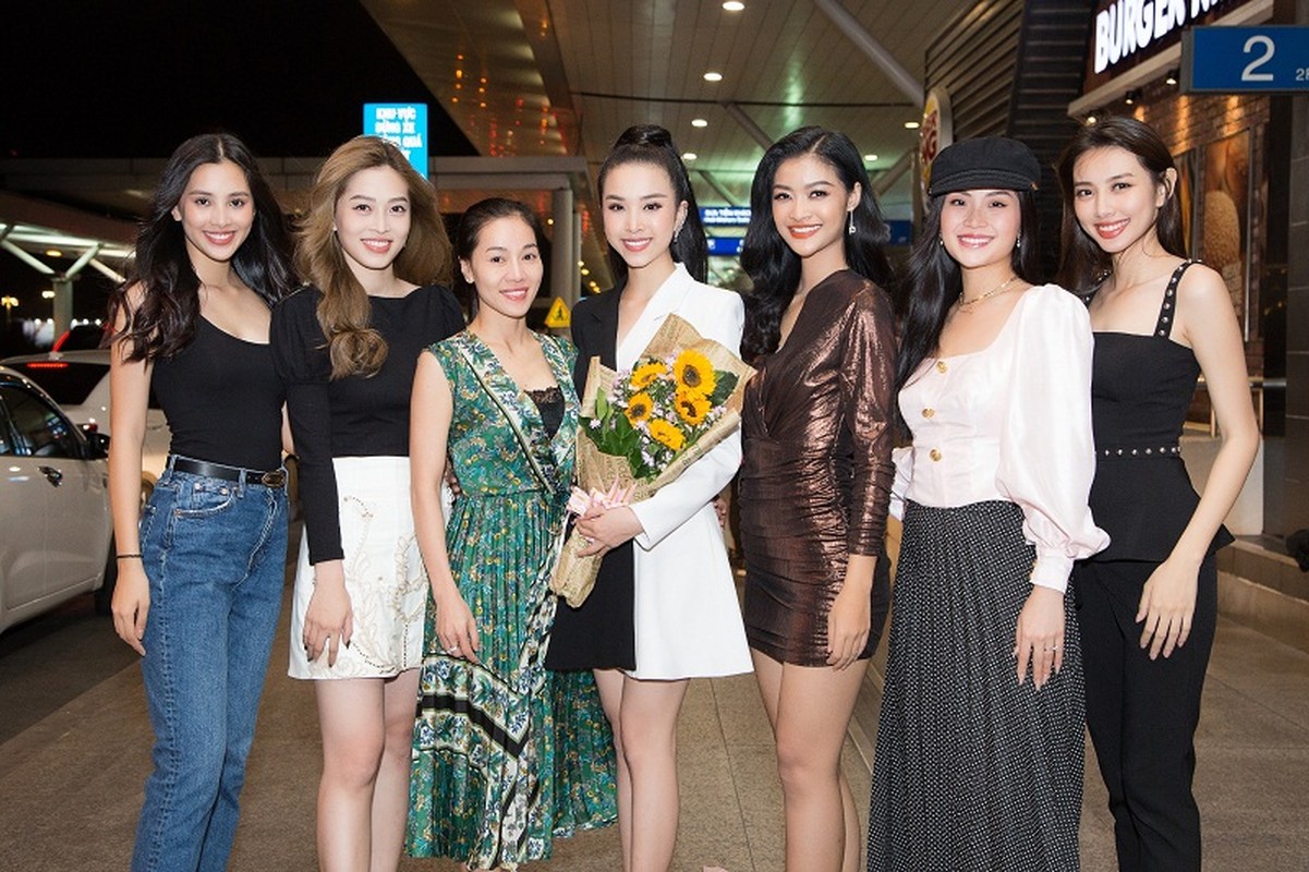 Tieu Vy, Phuong Nga xinh dep toi tien Thuy An sang Ai Cap thi Miss Intercontinental-Hinh-2