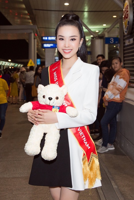 Tieu Vy, Phuong Nga xinh dep toi tien Thuy An sang Ai Cap thi Miss Intercontinental-Hinh-7