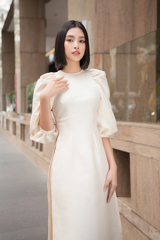 Do My Linh, Tieu Vy dep gay me trong bo anh ao dai Tet-Hinh-8