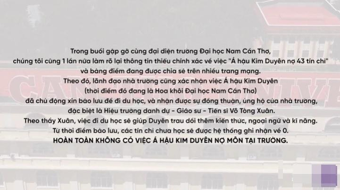 Kim Duyen duoc minh oan 