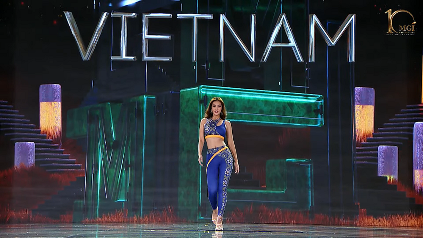 Doan Thien An sut 5kg, “lot xac” trong ban ket Miss Grand International