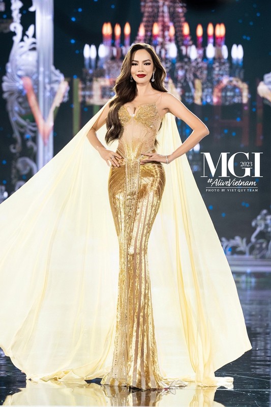 Le Hoang Phuong dep ruc ro trong ban ket Miss Grand International 2023-Hinh-8