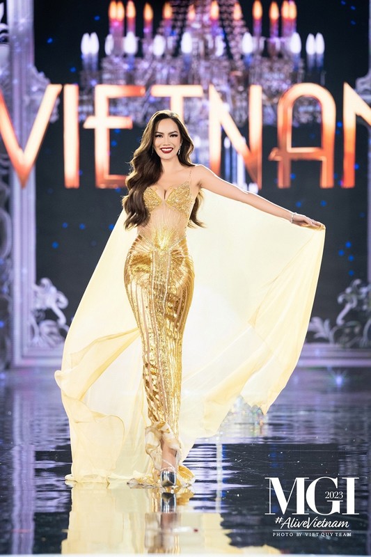 Le Hoang Phuong dep ruc ro trong ban ket Miss Grand International 2023-Hinh-9