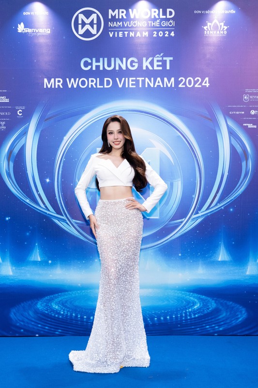 View - 	Dàn hoa hậu lộng lẫy trên thảm đỏ chung kết Mr World Vietnam 2024