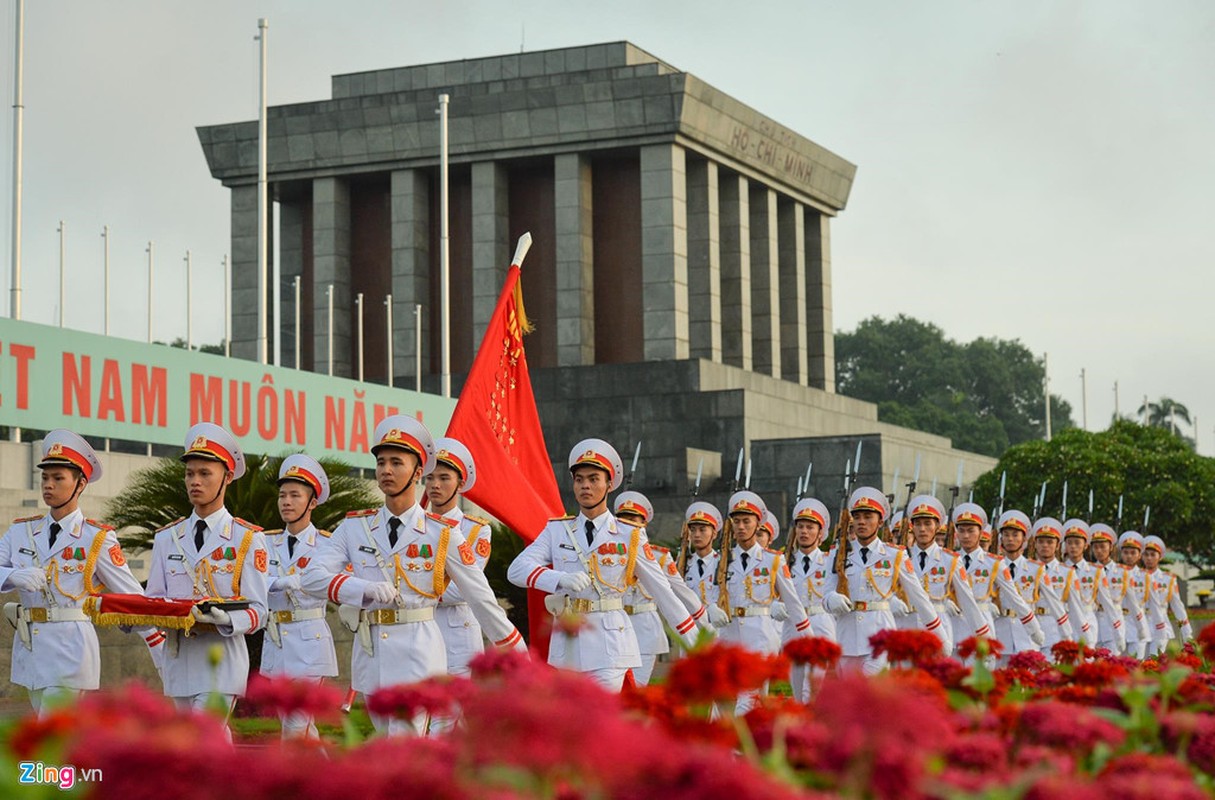 Nghi le thuong co o Lang Chu tich Ho Chi Minh-Hinh-9