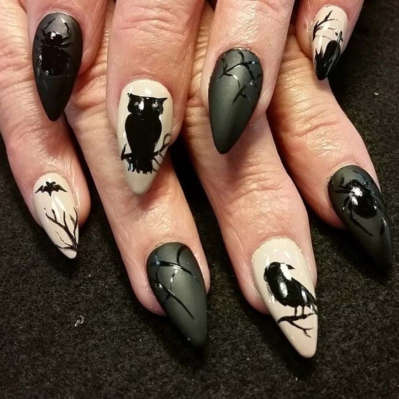 Nhung mau nail day “ma mi” cho cac ban gai di choi ngay Halloween-Hinh-6